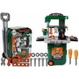 LEAN TOYS Tool Set in a Wheeled Case Workshop Saw Screwdriver