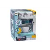 LEAN TOYS Toy Coffee Machine for Kids with Real Water Flow, Turquoise