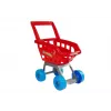 LEAN TOYS Toy Market with a Trolley Cash Register Scanner Grocery Shopping