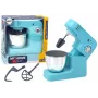 LEAN TOYS Toy Planetary Kitchen Robot with 3 Interchangeable Tips, Turquoise