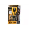 LEAN TOYS Toy Pneumatic Hammer with Helmet and Glasses – Yellow, 3+ Years, Lights & Sounds, 4-Piece Set