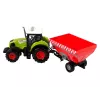 LEAN TOYS Tractor Farm Detachable Grain Trailer Sound Green