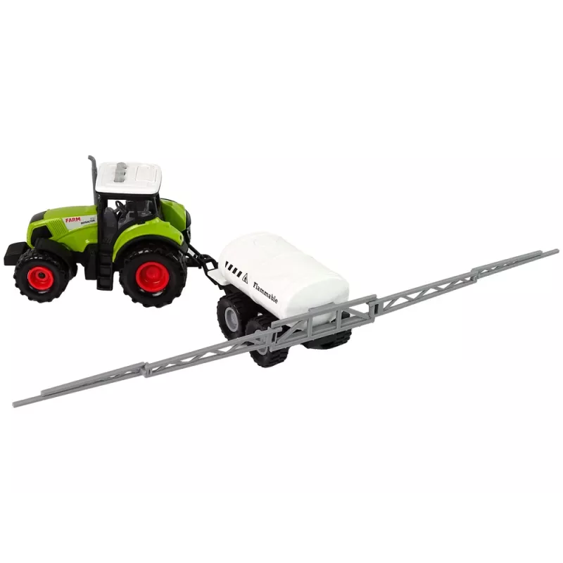 LEAN TOYS Tractor for Kids with Trailer Farm Car