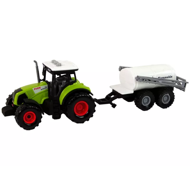LEAN TOYS Tractor for Kids with Trailer Farm Car