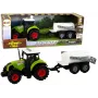 LEAN TOYS Tractor for Kids with Trailer Farm Car
