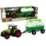 LEAN TOYS Tractor for Kids with Trailer Tank Car Farm