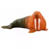 LEAN TOYS Walrus Rubber Figurine Stretchable Realistic Marine Mammal 13 cm