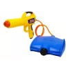 LEAN TOYS Water Gun with 1080 ml Reservoir Yellow-Blue