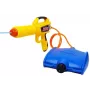 LEAN TOYS Water Gun with 1080 ml Reservoir Yellow-Blue