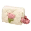 LEAN TOYS Wooden Beauty Set Makeup Cosmetic Bag Accessories 16 pcs.
