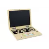 LEAN TOYS Wooden Blackboard Laptop Chalk