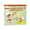LEAN TOYS Wooden Coffee Maker Accessories Kitchen Kids