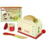 LEAN TOYS Wooden Toaster Accessories Breakfast Kitchen Kids