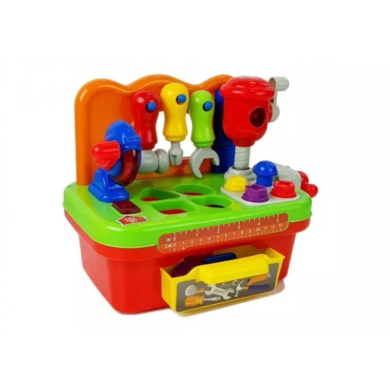 LEAN TOYS Workshop For Babies Sorter Tool Set with Sound and Light