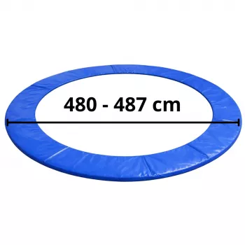 Lean Trampoline Spring Pad Blue 480-487 cm 16 ft UV-Resistant PVC