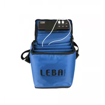 LEBA NoteBag 5 Tablet Charging & Storage Bag USB-C 90W PD 3.0 for 11 inch Tablets Blue Bulk NB2-5T-BLU-UC-SC