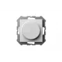 LED Dimmer Switch ISR-005-01_E/B, 100W, White, Rotary, Trailing Edge