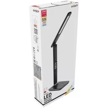 Avide LED Desk Lamp Office Calendar Black 6W 350lm