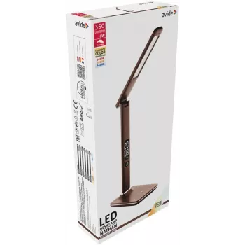 Avide LED Desk Lamp Office Calendar Brown 6W 350lm