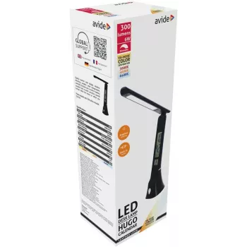 Avide LED Table Lamp Hugo Black 6W Calendar