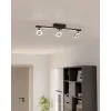 EGLO Cardillio 2 900515 LED Ceiling Light, Black