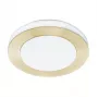 LED LENSER EGLO Led Carpi Ceiling Lighting 18W 2200lm 3000K IP44 White/Chrome