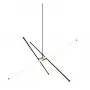 LED LENSER Pendant LED Light Tanger 90cm Black