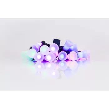 LED String Light with Bells, 20 Warm White LEDs, 2.5 m, Battery Operated, Gold