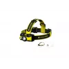 Ledlenser iH9R Rechargeable LED Headlamp, Black/Yellow, 600 lm, IP54