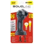 Ledlenser SW3R COB LED Flashlight with Magnetic Base, 320 lm, USB-C Rechargeable, IP54, 180° Swivel Head, Pocket Clip, Black
