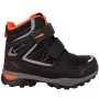Lee Cooper Kids' Velcro Sneakers Black-Orange LCJ-23-01-2060K Size 28