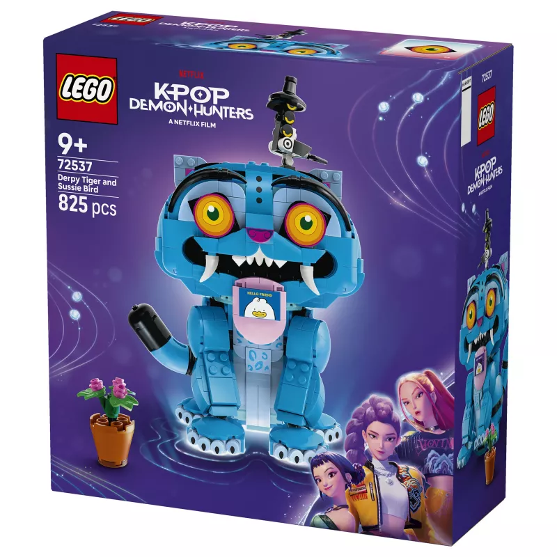 LEGO 72537 KPop Demon Hunters Derpy Tiger and Sussie Bird Building Set