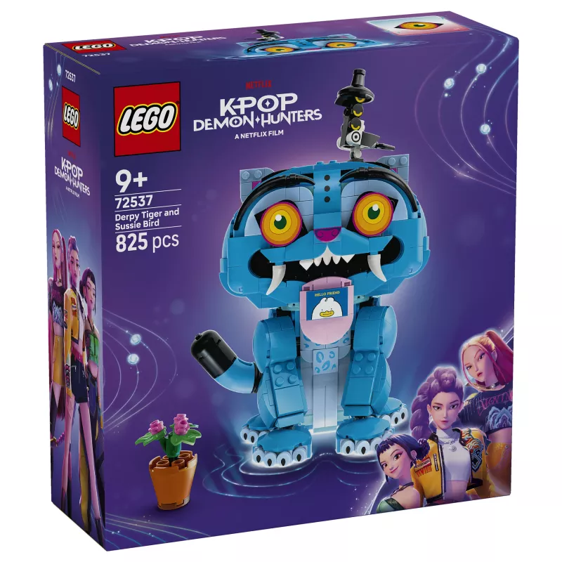 LEGO 72537 KPop Demon Hunters Derpy Tiger and Sussie Bird Building Set