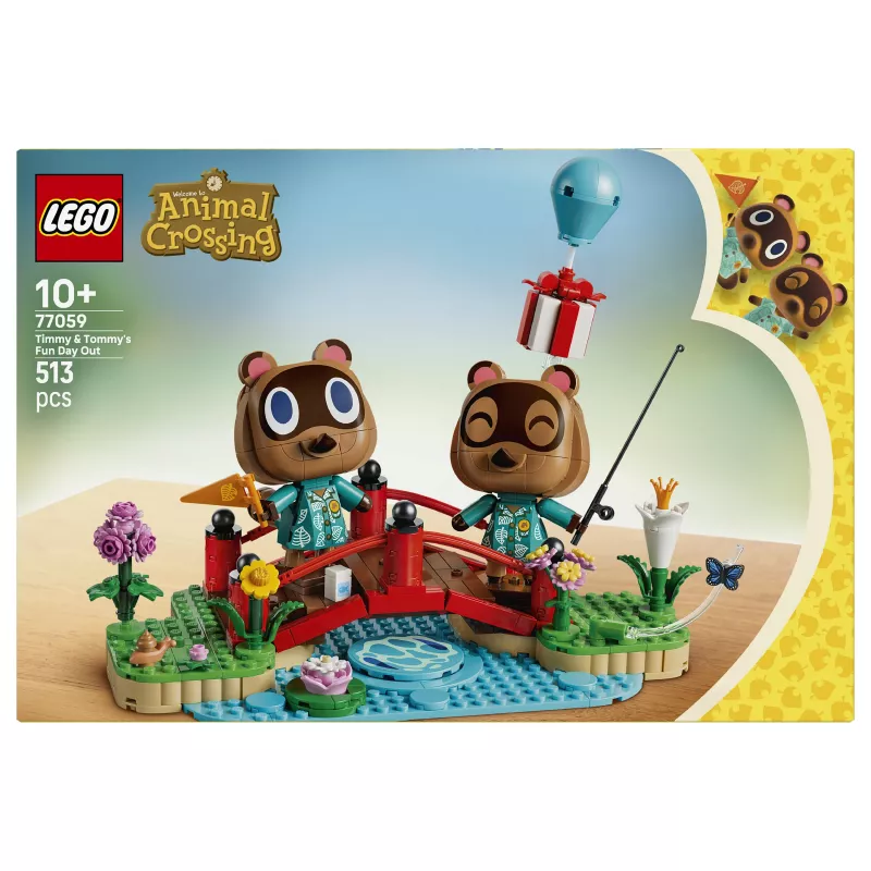 LEGO Animal Crossing Timmy & Tommy's Fun Day Out 77059 Building Set