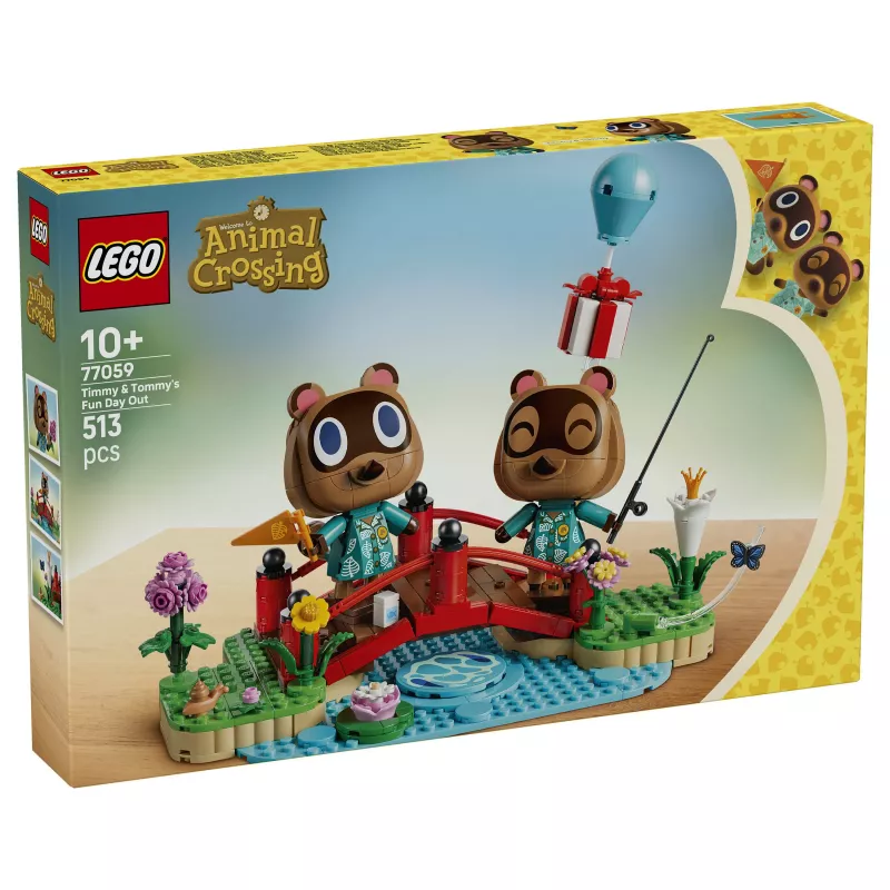 LEGO Animal Crossing Timmy & Tommy's Fun Day Out 77059 Building Set