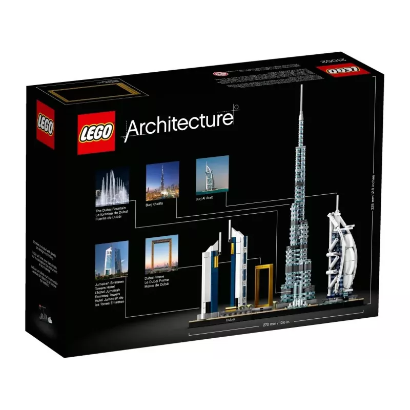 LEGO Architecture Dubai Skyline Collection 21052 Building Set