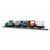 LEGO City 60509 Harbor Freight Train with Crane and Truck