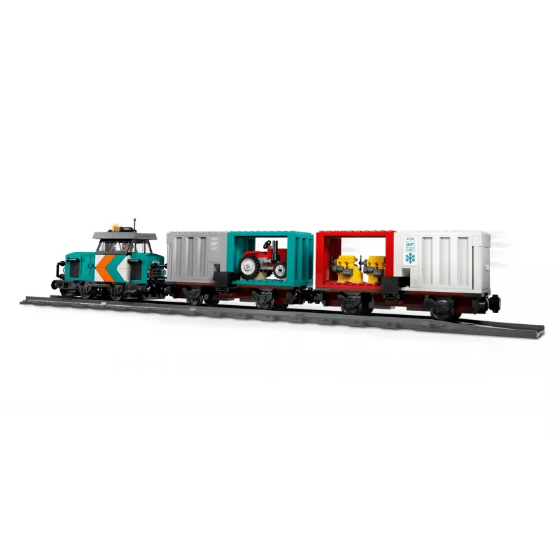 LEGO City 60509 Harbor Freight Train with Crane and Truck