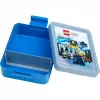 LEGO CITY Lunch Box Blue Polypropylene with Emoticon Graphics 40521735
