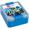 LEGO CITY Lunch Box Blue Polypropylene with Emoticon Graphics 40521735