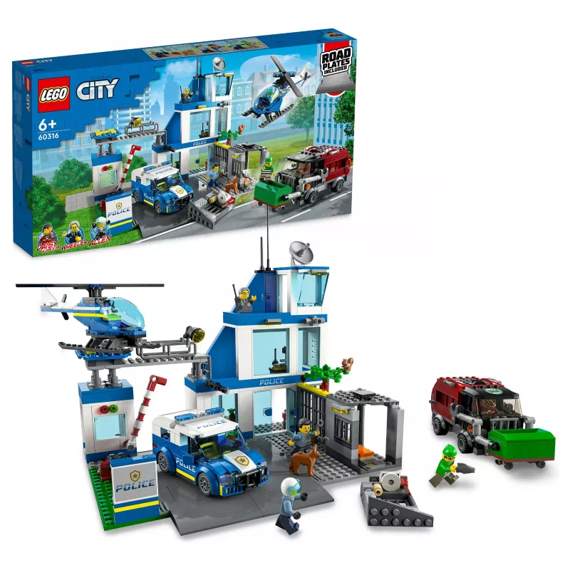LEGO City Police Station Building Set 60316