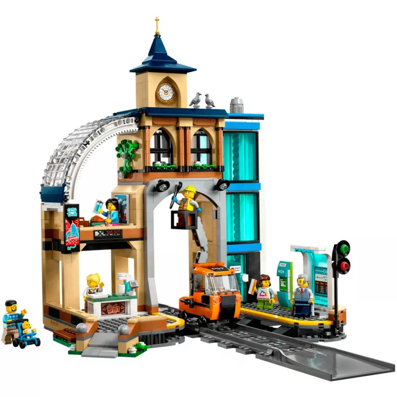 LEGO City Train Station Complete Set Bundle