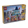 LEGO Creator 3-in-1 Townhouse Toy Store Building Set, 554 Pieces, Ages 8+