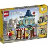 LEGO Creator 3-in-1 Townhouse Toy Store Building Set, 554 Pieces, Ages 8+