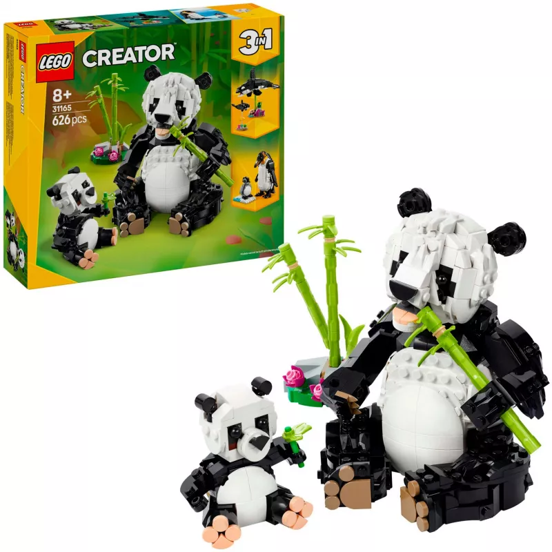 LEGO Creator Wild Animals Bundle 3-in-1 Building Blocks Set (1171 Pieces)