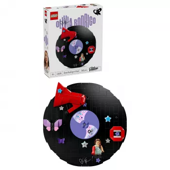 LEGO DOTS 43028 Olivia Rodrigo's Vinyl Record Creative Craft Kit