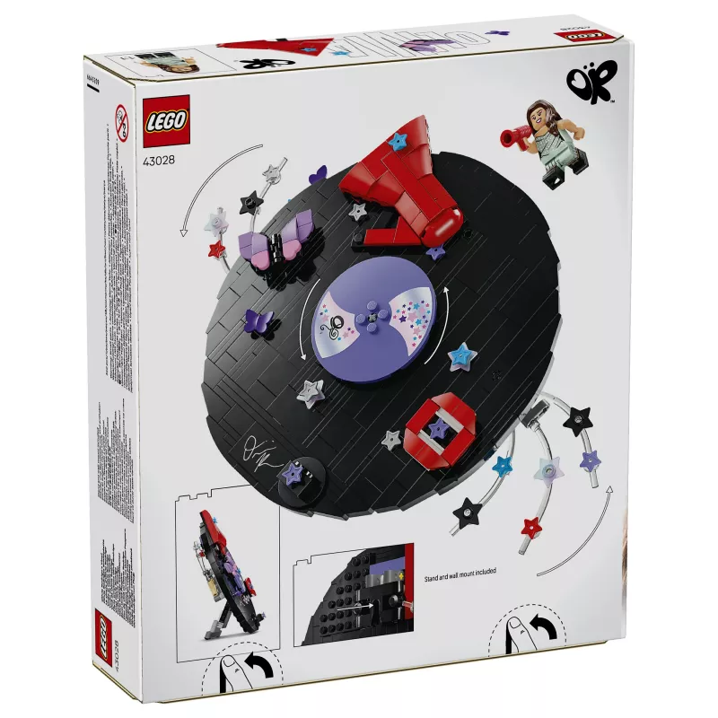 LEGO DOTS 43028 Olivia Rodrigo's Vinyl Record Creative Craft Kit