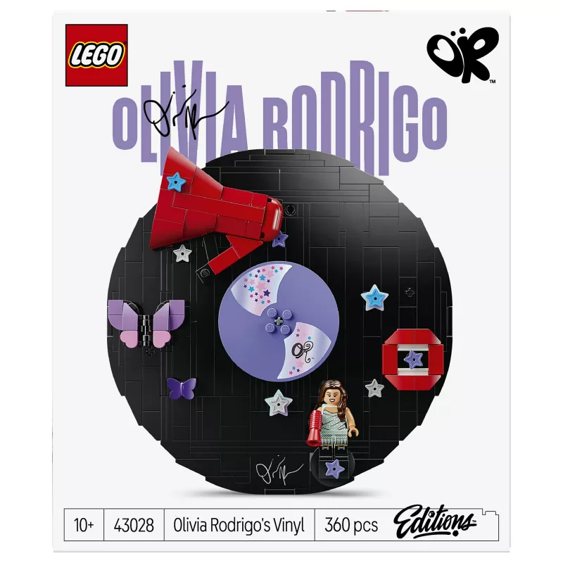 LEGO DOTS 43028 Olivia Rodrigo's Vinyl Record Creative Craft Kit