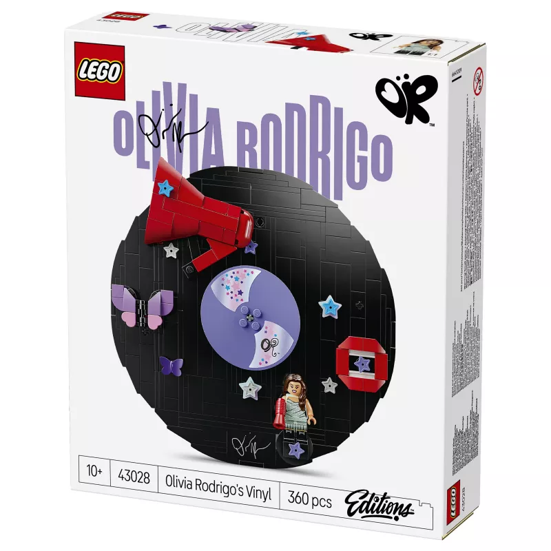 LEGO DOTS 43028 Olivia Rodrigo's Vinyl Record Creative Craft Kit