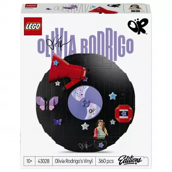 LEGO DOTS 43028 Olivia Rodrigo's Vinyl Record Creative Craft Kit